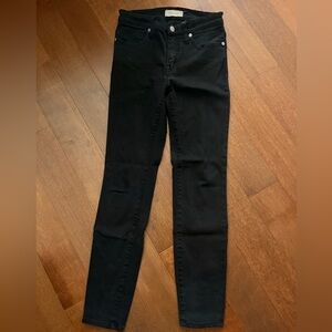 Madewell black skinny jeans size 26